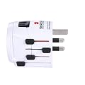 S-Kross World Travel Adapter 3 in a retail box - white