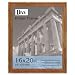 DAX MANUFACTURING INC. Solid Wood Poster Frame, Traditional w/Plexiglas Window, 16 x 20, Med Oak