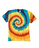 Tie-Dyed Cotton T-shirt
