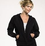 Ladies' Raglan Full-Zip Hooded Sweatshirt