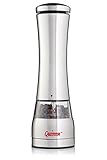 Quiseen Electric Stainless Steel Salt or Pepper Mill Grinder