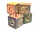 Italian Alphabet Blocks