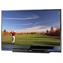 Mitsubishi WD-65833 - 65" Diamond rear projection TV ( DLP ) - widescreen - 1080p (FullHD) - HDTV - high-gloss black pearl with blue light accent