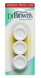 Dr. Browns Natural Flow Travel/Storage Caps - 3-pk.