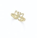 14K Outline Butterfly toe ring - GH23354
