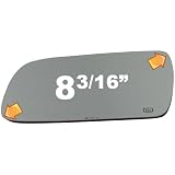 1993-1998 JEEP CHEROKEE-WAGONEER (MID SIZE) Heated, Flat, Driver Side Replacement... by Automotive Mirror Glass