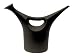 Watering can Duo plastic black