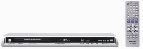 Panasonic DVD-S53S Up-Converting 1080p DVD Player Silver