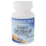 Planetary Formulations - Ginkgo Optimem 60, 60 mg, 45 tablets