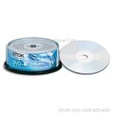 from Imation TDK - 10 x DVD+R - 4.7 GB 16x - photo printable surface - spindle - storage media (Model Dvd+r 4.7GB Printable)
