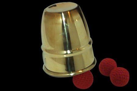 Chop Cups Brass by Uday - Trick