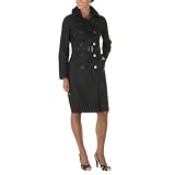 Isaac Mizrahi for Target® Laser Cut Eyelet Trench - Ebony