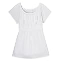 Girls' Mossimo Supply Co. Woven Top - White