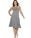 Necessary Objects Plus Size Strapless Empire-Waist Dress