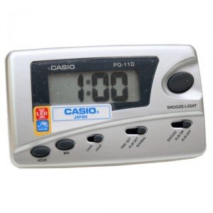 Casio Digital Travelers Alarm LED #PQ-11D-8RDF