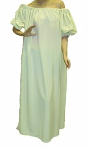 Alexanders Costumes Renaissance Ladies Chemise, Natural, One Size