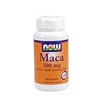 Now Foods Maca, 100 Capsules / 500mg (Pack of 2)