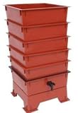 Worm Factory DS5TT 5-Tray Worm Composter - Terra Cotta