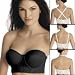 Secrets silken luxury full support strapless bra 38DD/Black