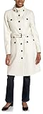 Esprit Women's Belted Trench Jacket with Stand Collar