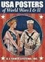 USA Posters of World Wars I and II Poker Deck