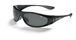 Bolle Sport Spiral Sunglasses (Shiny Black/Polarized TNS)