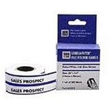 260-labels 30275 9/16 X 3-7/16 Blue File Folder for dymo Labelwriter