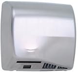 Saniflow Speedflow Stainless Brushed Finish High Volume Automatic Hand Dryer with Universal Voltage