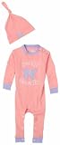 Hatley Coverall and Hat Social Butterflies