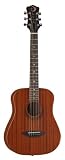 Luna Muse Safari 3/4 Travel Guitar w/ Gig Bag - Mahogany