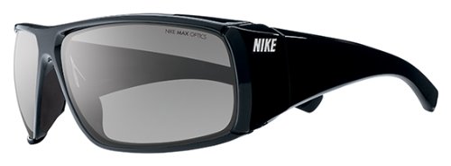 Nike Wrapstar Sunglasses, Black/Grey