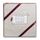 SwaddleDesigns Organic Strawberry Edge Ultimate Receiving Blanket Swaddling