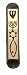 Mezuzah Case with the Seal of Jerusalem m99b