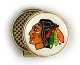 Chicago Blackhawks Hat Clip & Golf Ball Marker