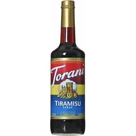 Torani Tiramisu Syrup - Italian Syrup 750ml - 25.4oz