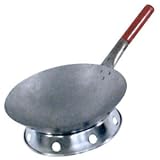 WOK MANDARIN WOOD HDL 14, EA, 12-0545 TOWN FOODSERVICE EQUIP WOKS