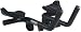 Profile Aerolite Clip-ons Black, Aerobridge not included. with F-19 arm rest