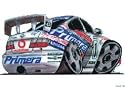 NISSAN PRIMERA BTCC KOOLART image CERAMIC MUG 036