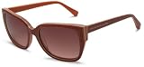 Marc by Marc Jacobs Women’s MMJ 238/S 0QX2 Round Sunglasses,Brown Beige Frame/Brown Gradient Lens,One Size