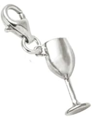 Rembrandt Charms Wine Glass Charm with Lobster Clasp