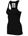FPT Womens Basic Ribbed Racerback Tank Top (S-3XL)