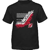 NHL Youth New Jersey Devils In Stick Tive S/S Tee - R8P36Gqkk (Red, Medium)