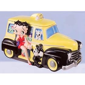 BETTY BOOP Taxi COOKIE JAR New Gift by Vandor by Vandor Imports