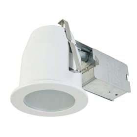 Eurofase TH-P08-02 Shower Flat Glass PAR20 Housing Trim Kit, White by Eurofase
