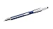 BIC Glide Exact Ballpoint Pen, Retractable, Fine 0.7 Mm, Blue Ink, Blue Barrel, Dozen