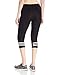 adidas Performance Women's Response 3/4 Tights, Medium, Black/White
