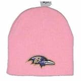 Baltimore Ravens Pink Woman's NFL Beanie