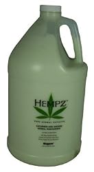 Hempz Cucumber and Jasmine Herbal Moisturizer Gallon with Pump