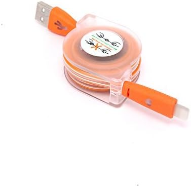 Micro USB Cable High Speed USB 2.0 A Male to Micro B for Android, Samsung, HTC, Motorola, Sprint, Nokia, LG, HP, Sony, Blackberry and many more (Orange)