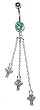 Celtic Cross Belly Button Ring Quality Materials